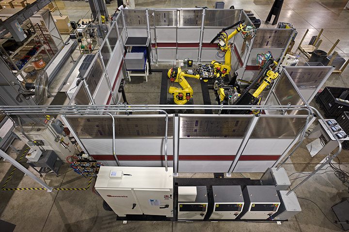 automated resistance welding