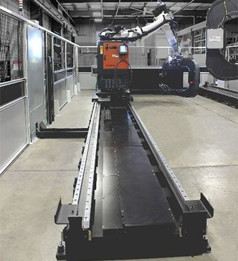 robotic non-destructive testing aircraft